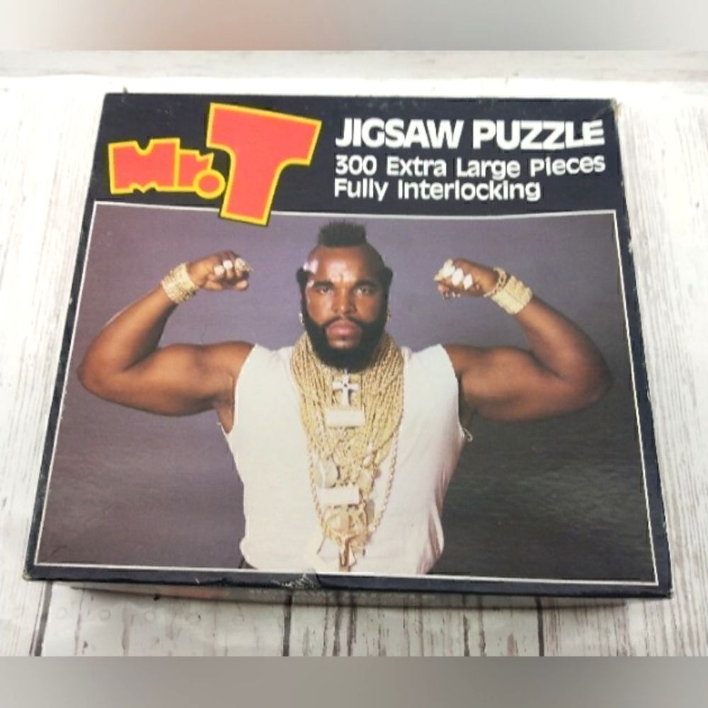 MR. T Jigsaw Puzzle 300 pieces Vintage Toy